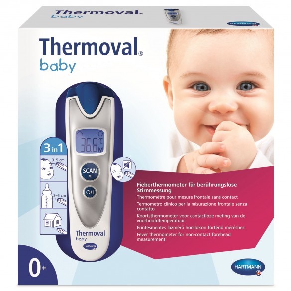 bite Repel Seminar Termometru non-contact Thermoval Baby, Hartmann : Bebe Tei