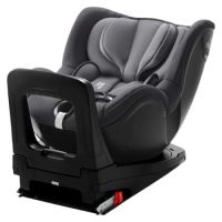 Scaun auto rotativ pentru copii Dualfix I-Size, 40-105 cm, Midnight Grey, Britax Romer