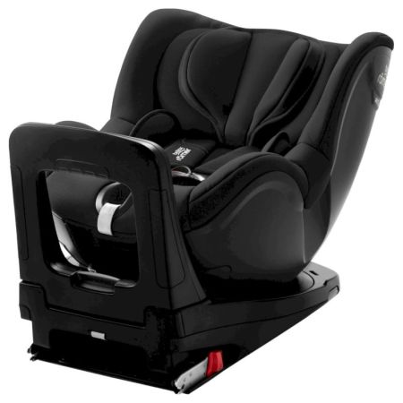 Scaun auto rotativ pentru copii Dualfix I-Size, 40-105 cm, Space Black