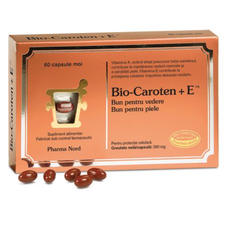 Bio-Caroten + E, 60 capsule, Pharma Nord