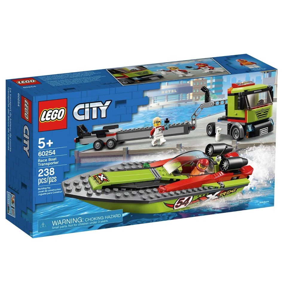 Transportator de barca de curse, L60254, Lego Cyty