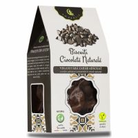 Biscuiti vegani cu ciocolata naturala, 130g, Ambrozia