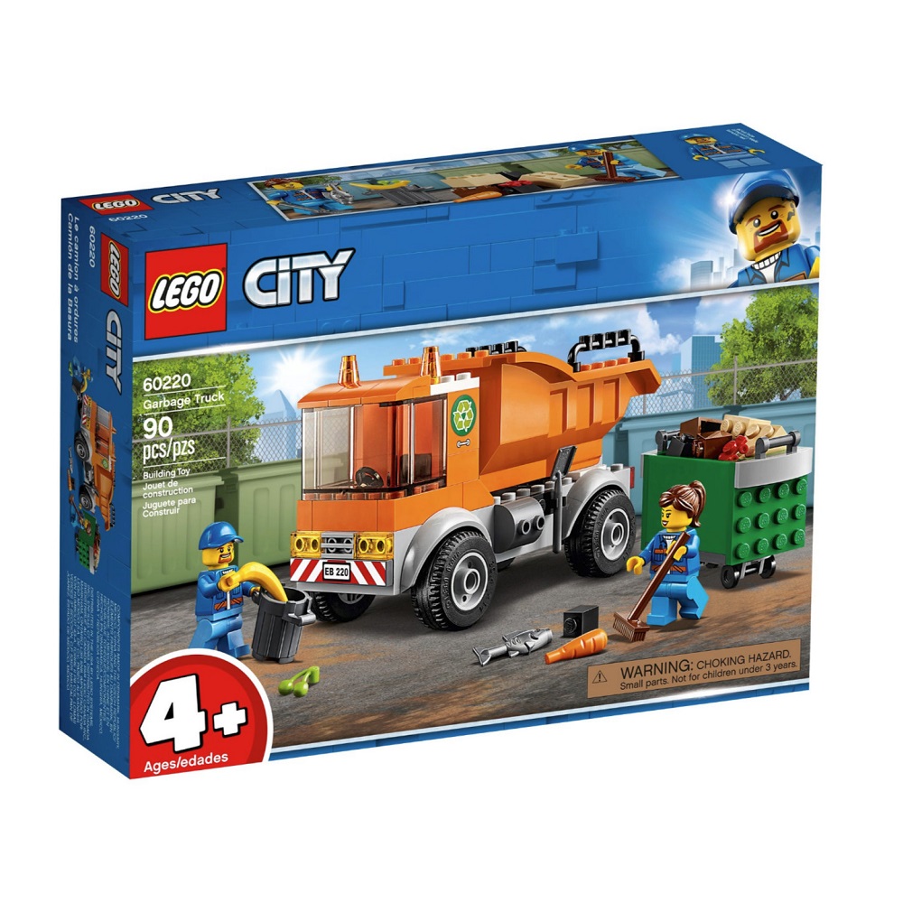 Camion pentru gunoi Lego City 60220, +4 ani, Lego