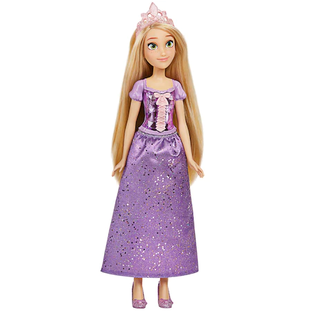 Papusa stralucitoare Rapunzel, 29 cm, Disney Princess