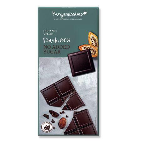 Ciocolata cu 80% cacao Bio
