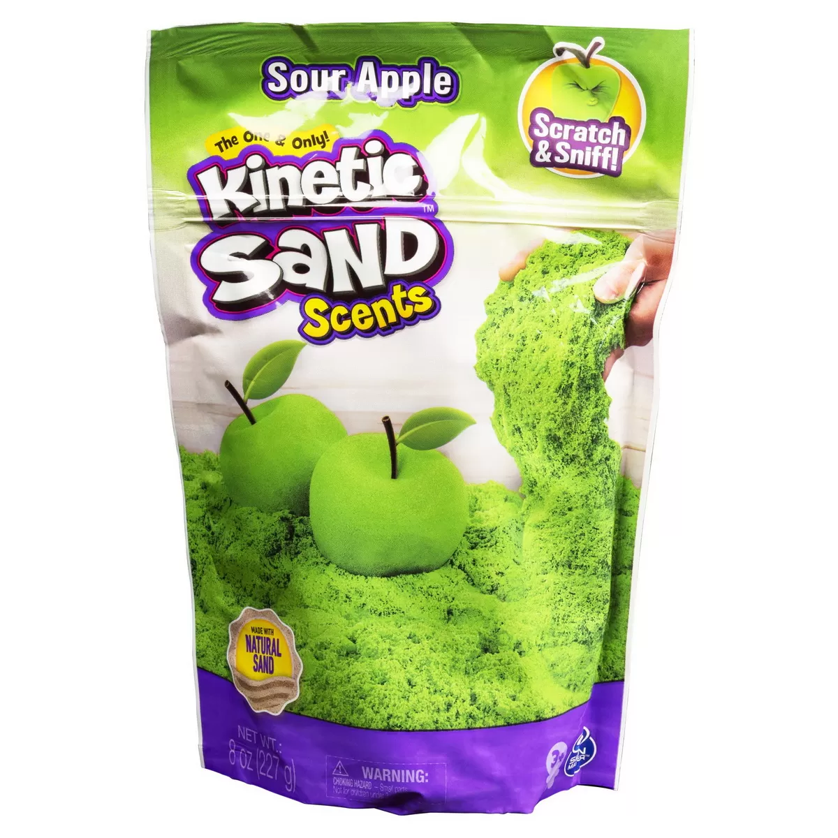 Nisip kinetic pentru modelaj aroma de mar, 227 g, Kinetic Sand