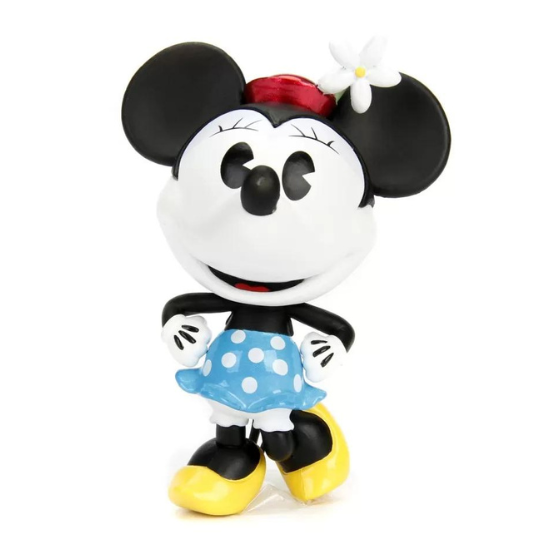 Figurina metalica Minnie Mouse, 8 ani+, 10 cm, Jada