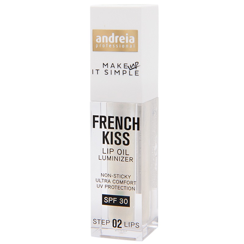 Ulei de buze Iluminator French Kiss 01, 3 ml, Andreia Makeup