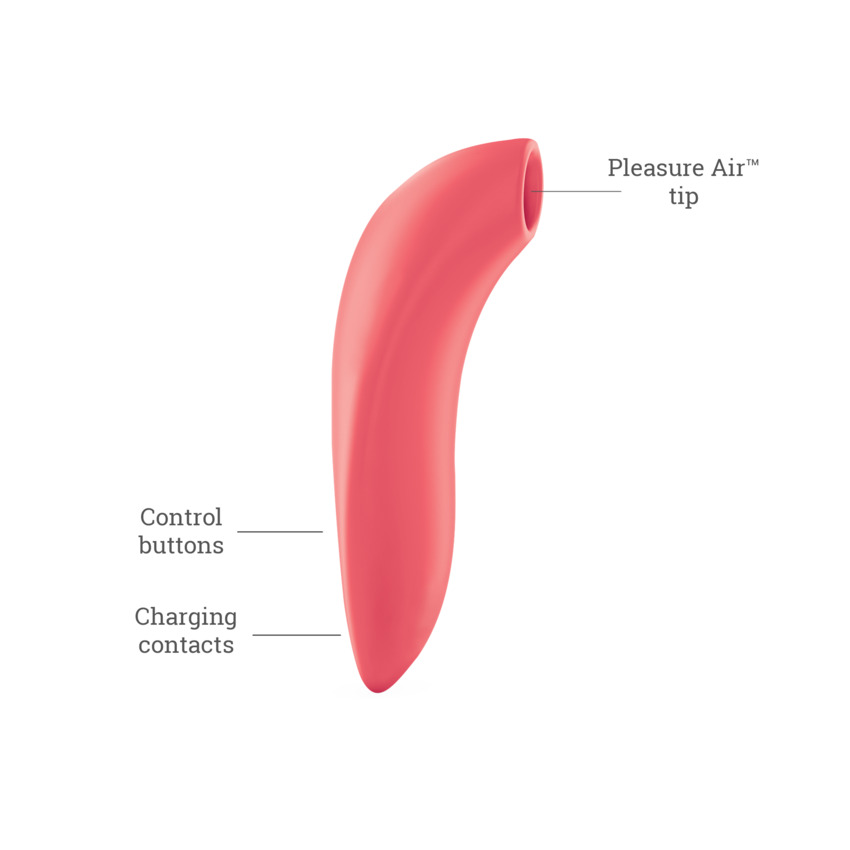 Vibrator pentru clitoris Melt, Roz, We-Vibe