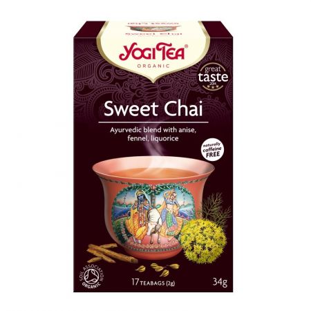 Ceai Sweet Chai, 17 plicuri/24 g, Yogi Tea