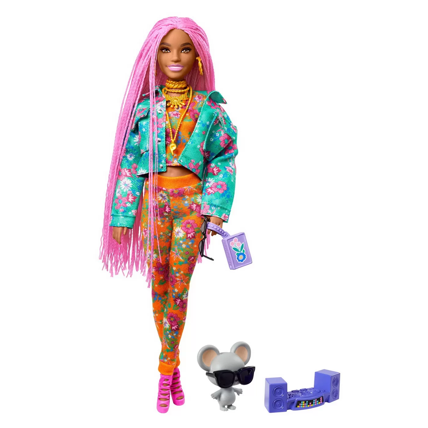 Papusa Barbie Extra, Codite Impletite, Barbie