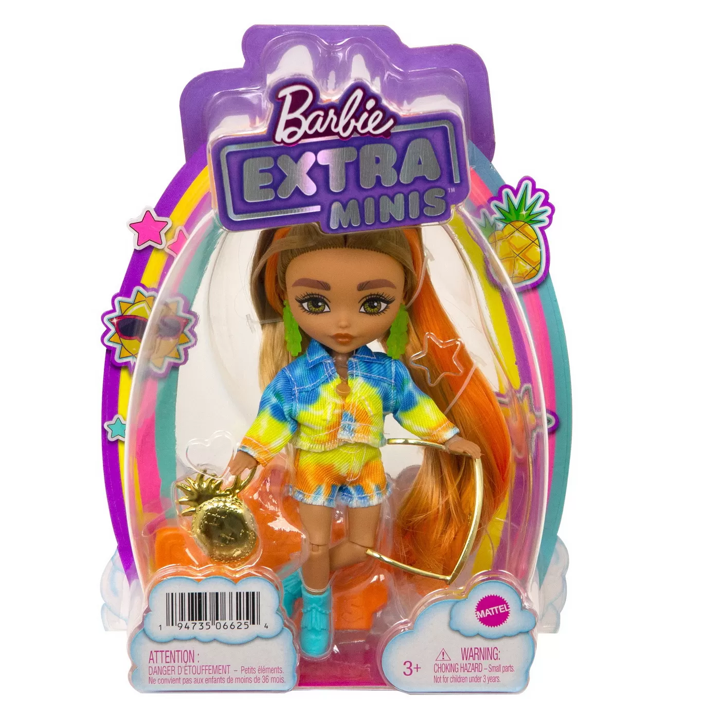 Papusa Barbie Extra Mini, Saten, Barbie 532666