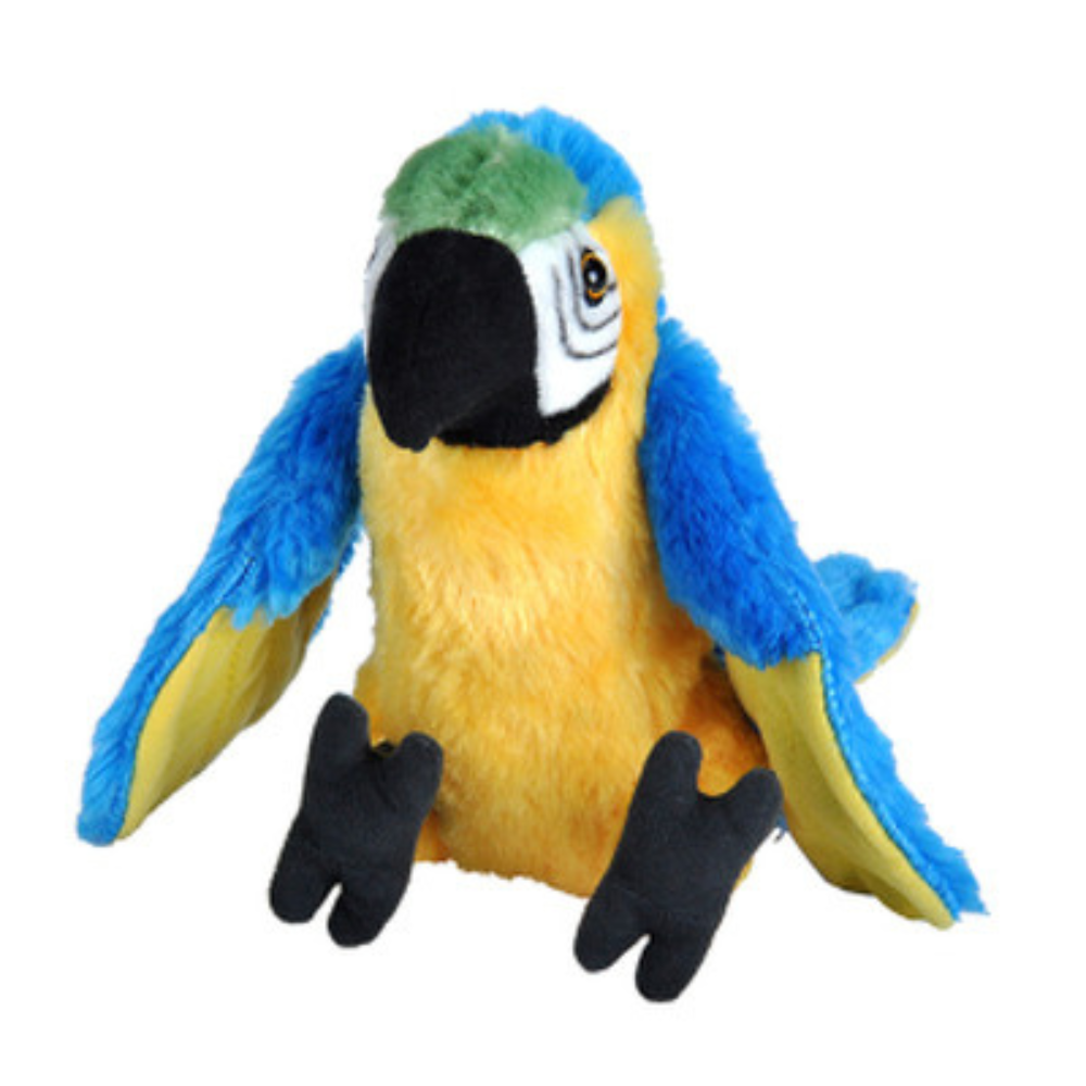 Jucarie de plus Papagal Macaw Albastru 