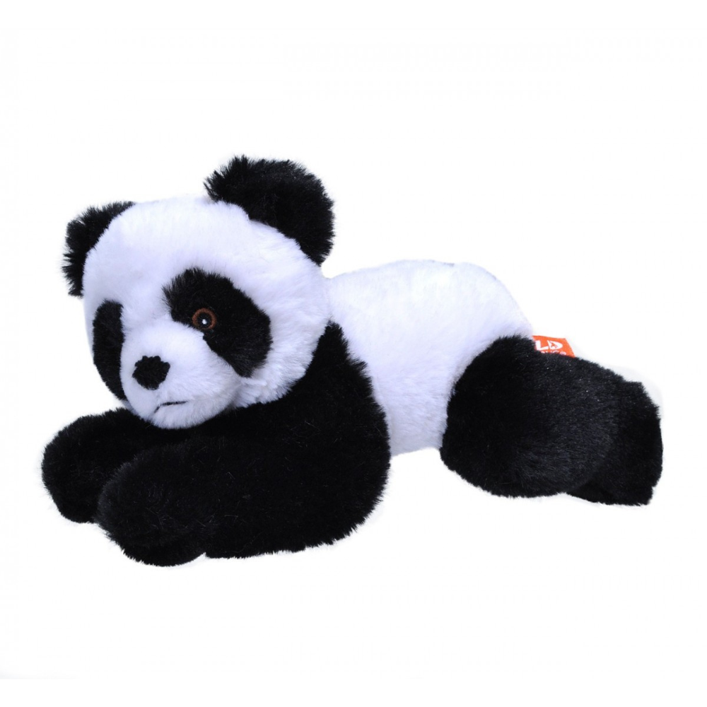 Jucarie de plus Ecokins, 20 cm, Urs Panda, Wild Republic