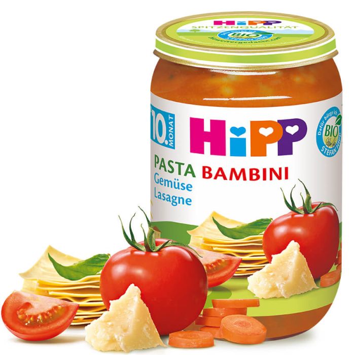 Lasagna vegetal, 220 g, Hipp