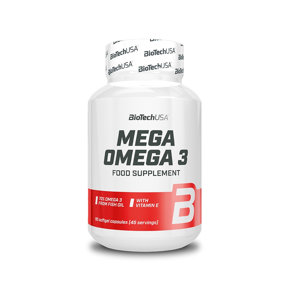 Mega Omega 3, 90 capsule, BioTech USA