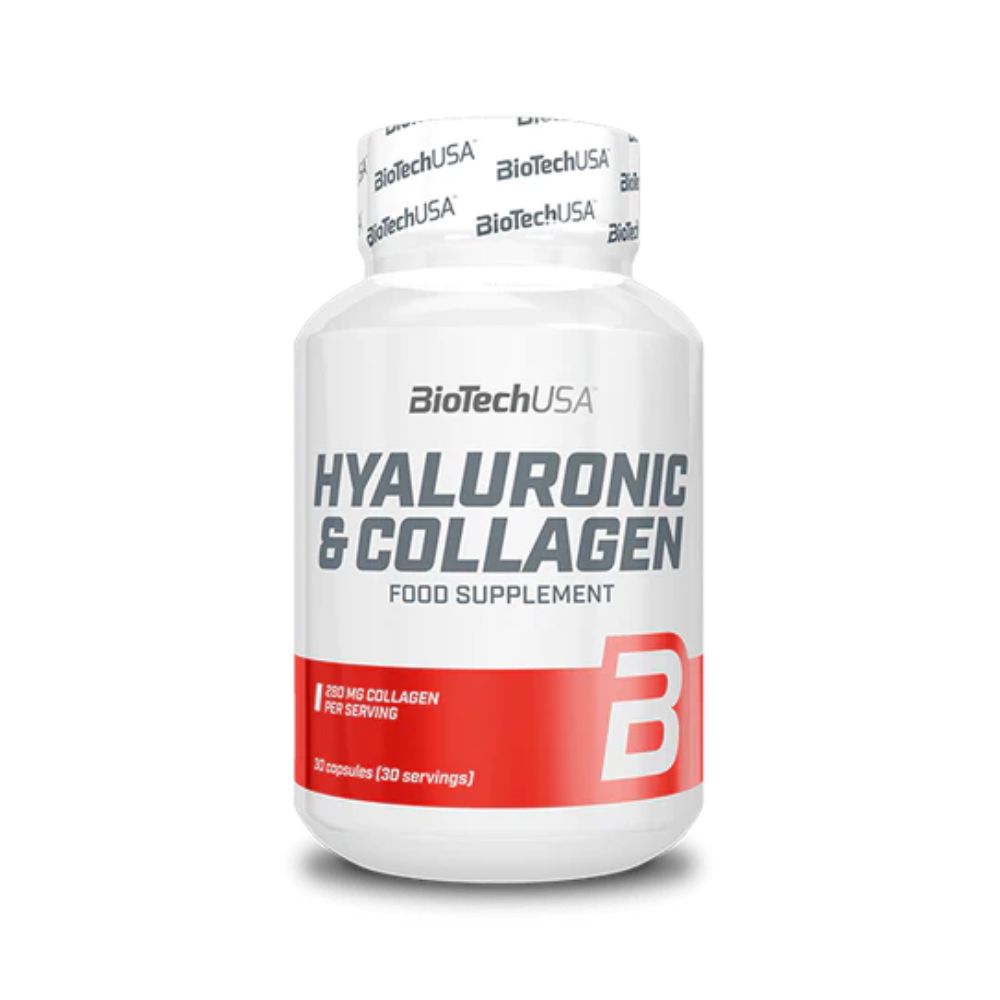 Hyaluronic & Collagen, 30 capsule, Biotech USA