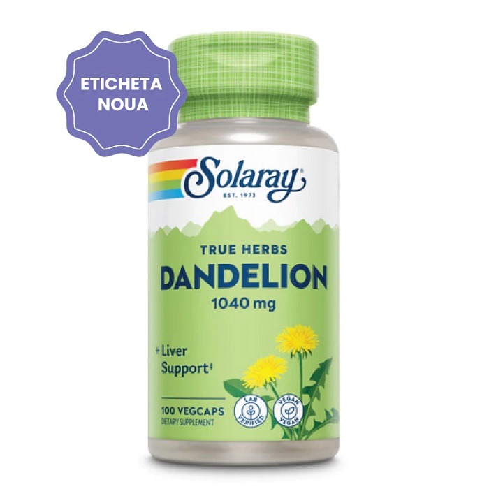 Dandelion, 100 capsule, Solaray