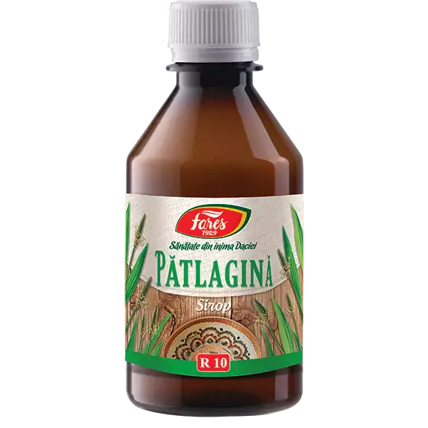 Sirop de Patlagina, 250 ml, Fares