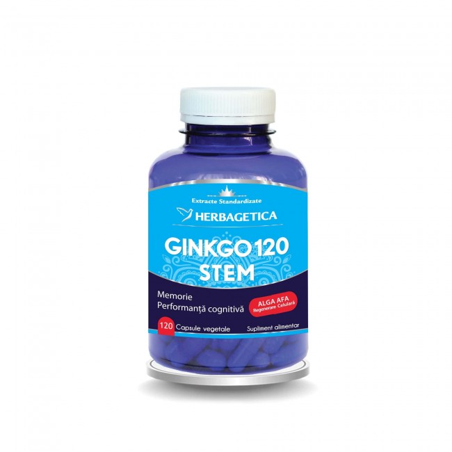 Ginkgo 120 Stem, 120 capsule, Herbagetica