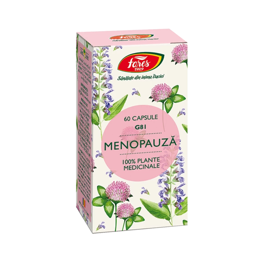 Menopauza, 60 comprimate, Fares
