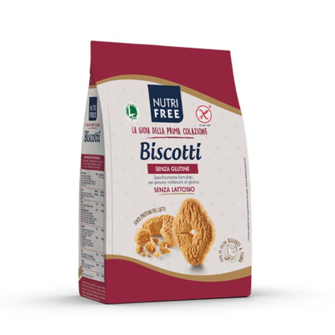 Biscuiti mic dejun fara gluten Biscotti, 400 g, Nutrifree