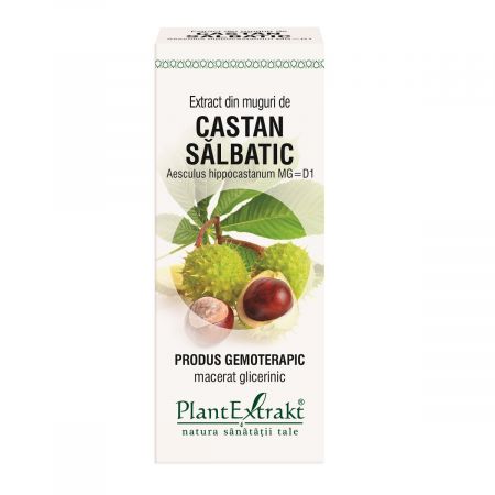 Extract din muguri de castan salbatic, 50 ml, Plant Extrakt