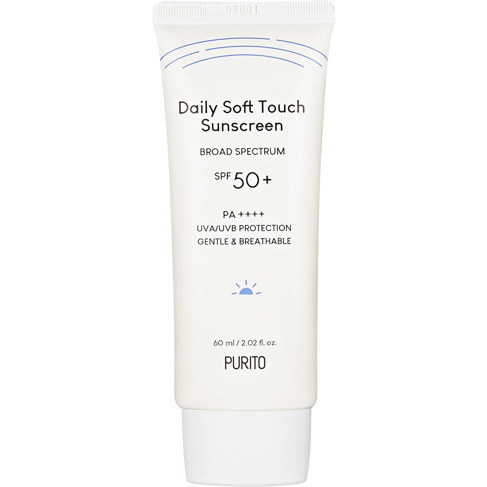 Crema de fata cu protectie solara SPF 50+ Daily Soft Touch, 60 ml, Purito 535857
