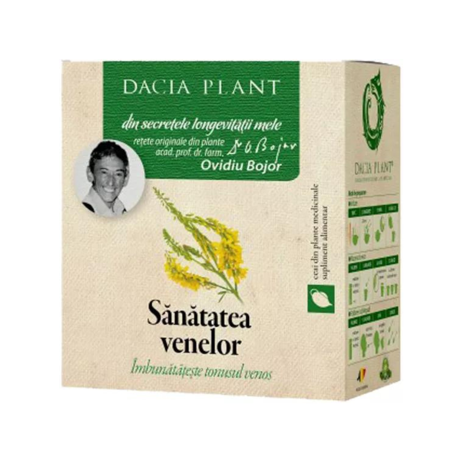 Ceai sanatatea venelor, 50 g, Dacia Plant