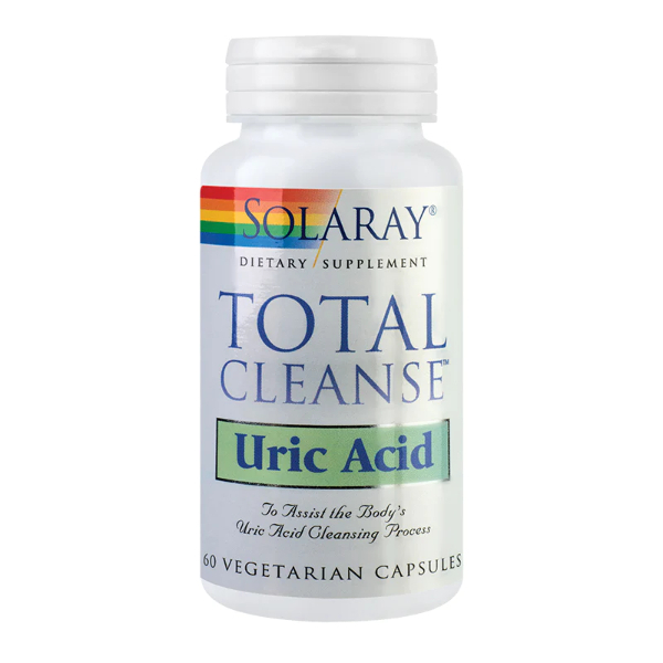 Total Cleanse Uric Acid, 60 capsule vegetale, Solaray
