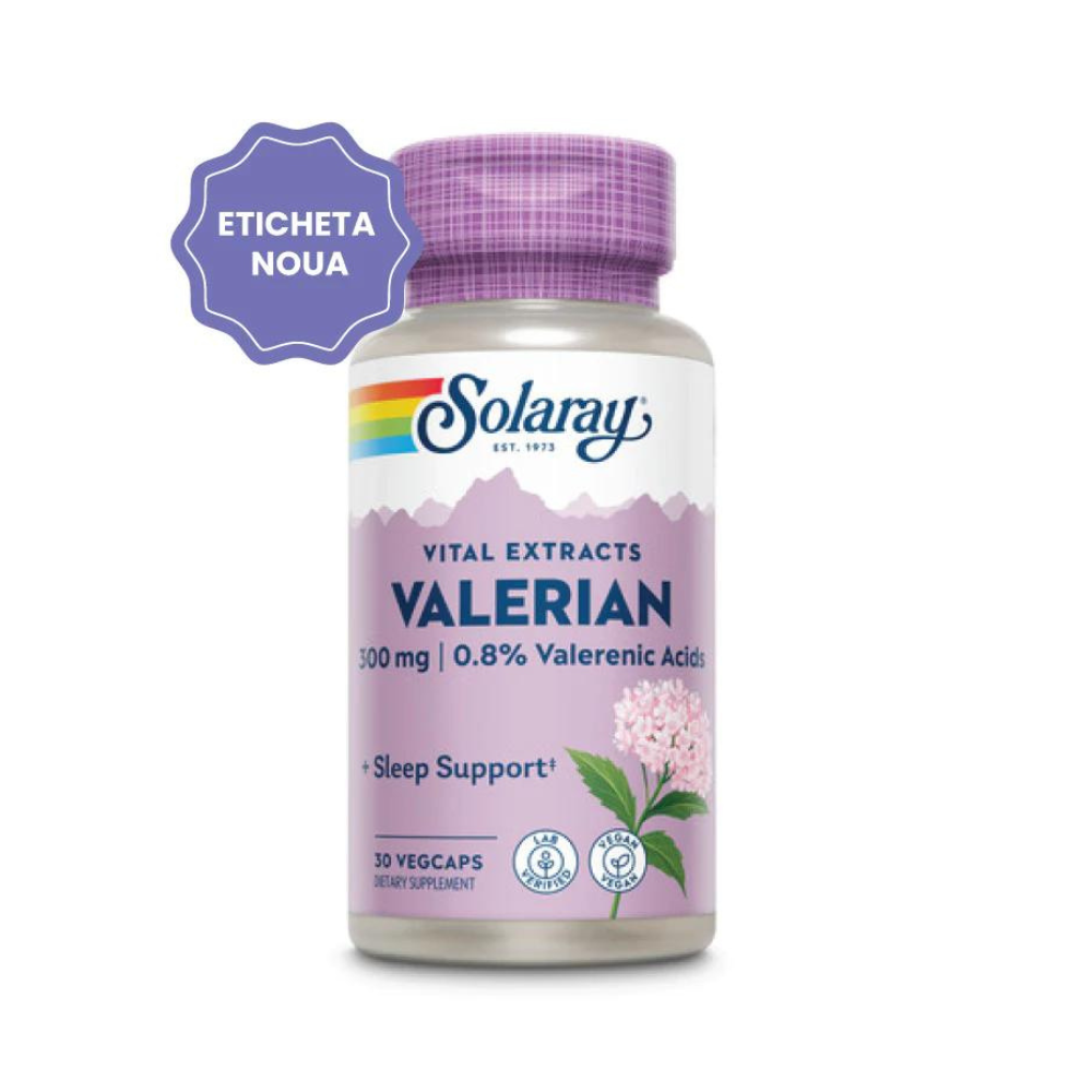 Valerian, 30 capsule, Solaray