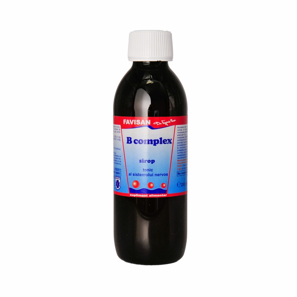 Sirop B Complex, 250 ml, Favisan