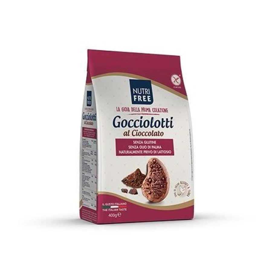 Biscuiti cu bucati de ciocolata, 400 g, Nutri Free