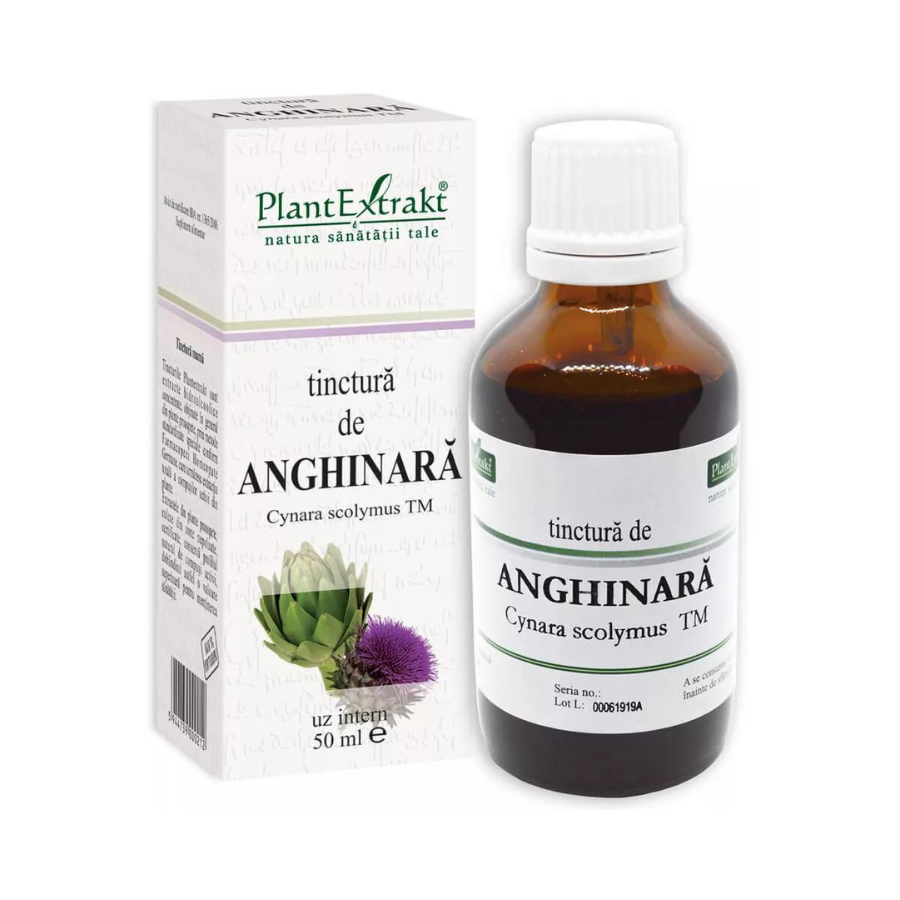 Tinctura de anghinara, 50 ml, Plant Extrakt