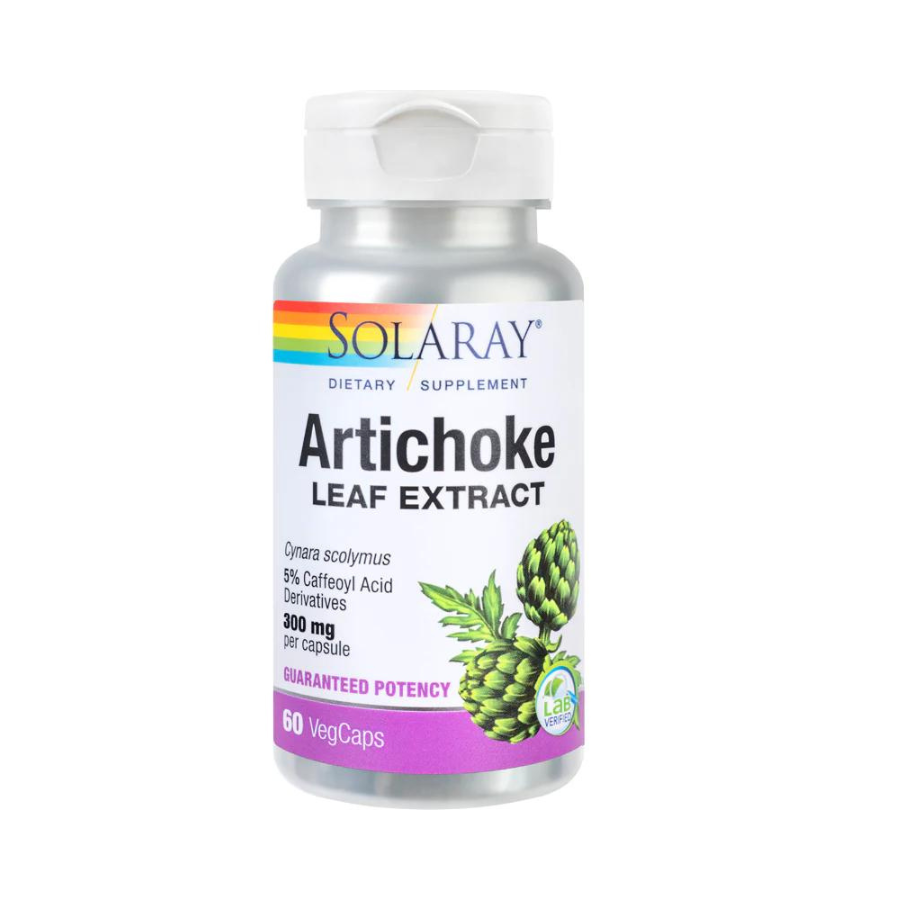 Artichoke 300 mg, 60 capsule, Solaray