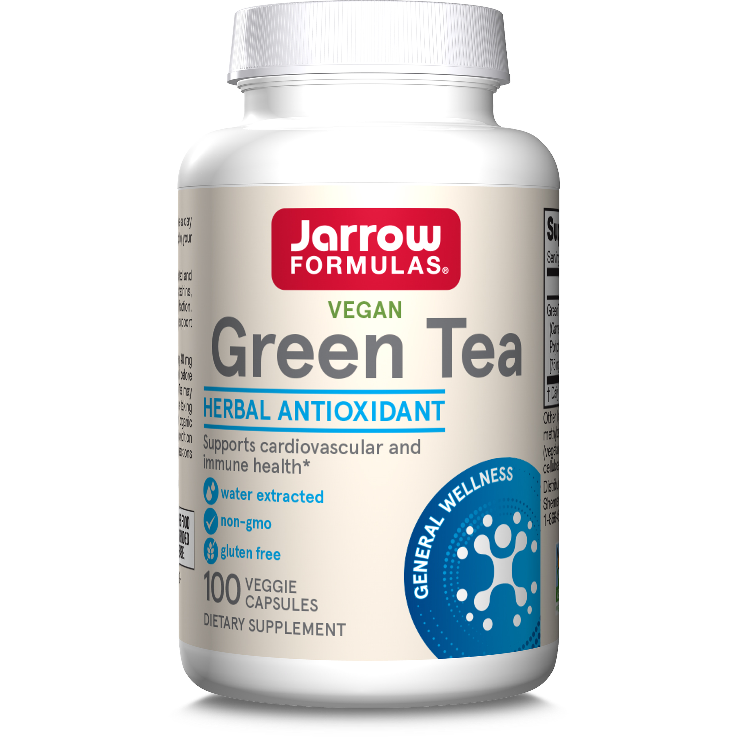 Green Tea, 100 capsule vegetale, Jarrow Formulas