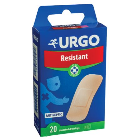 Plasturi antiseptici Resistant, 20 buc, Urgo