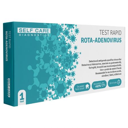 Test rapid Rotavirus/Adenovirus, 1 bucata, Self Care