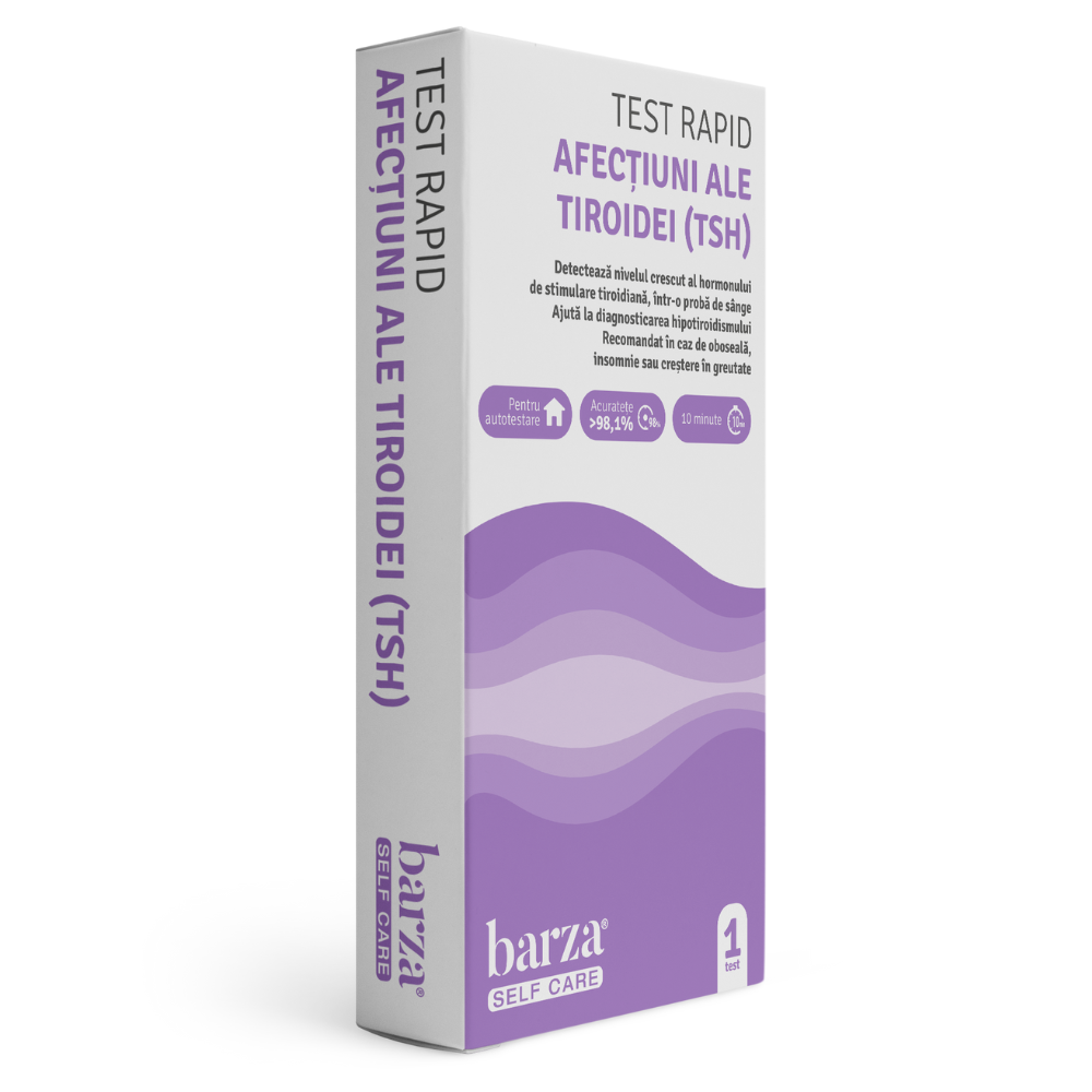 Test rapid afectiuni ale tiroidei (TSH), 1 bucata, Self Care
