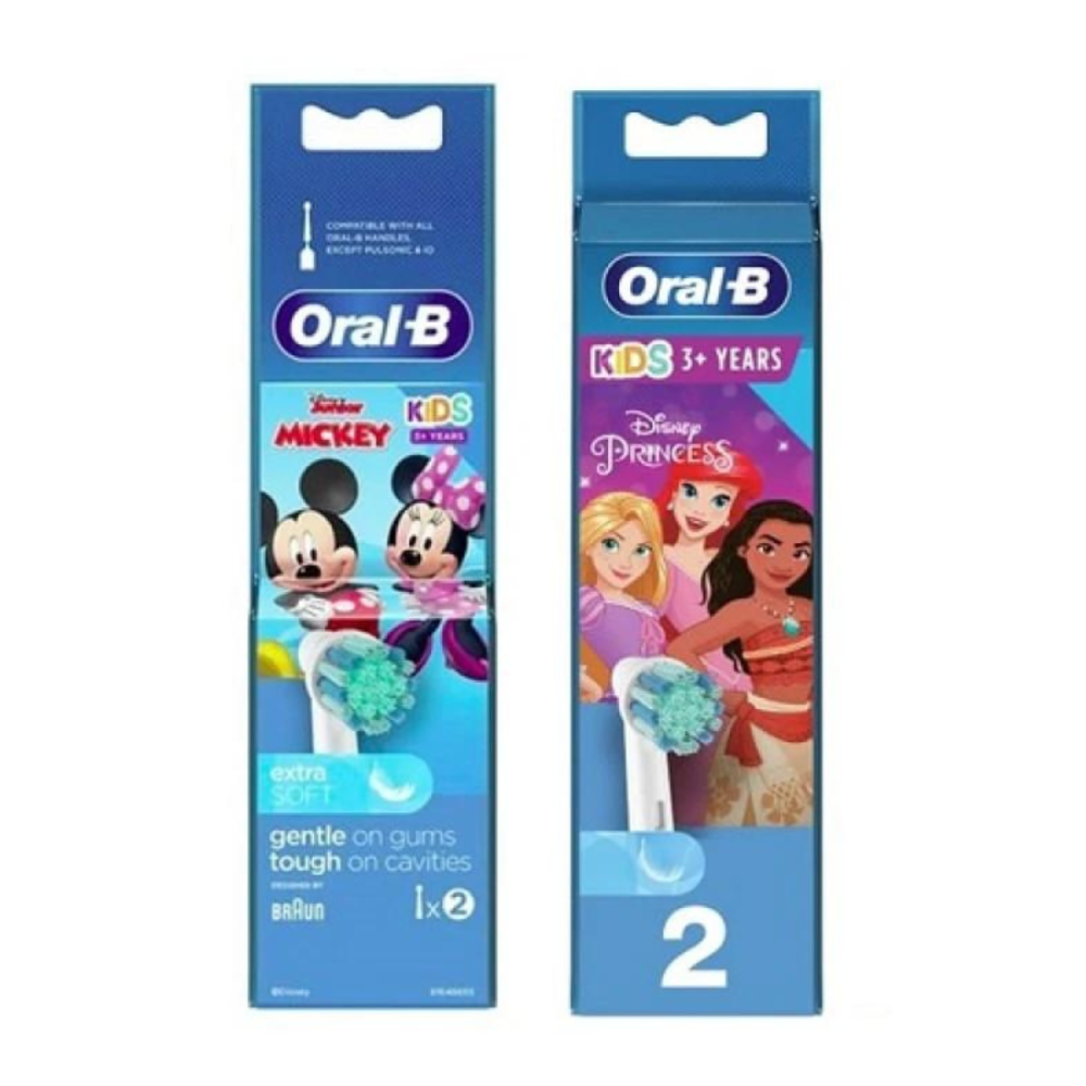Rezerva periuta de dinti electrica pentru copii, 2 bucati, Oral-B