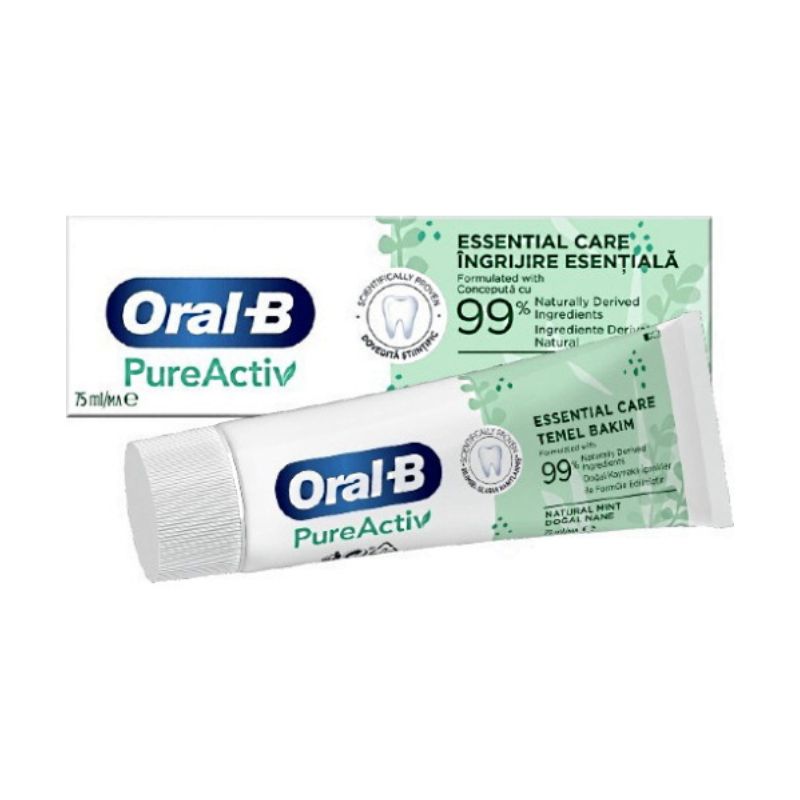 Pasta de dinti Pure Activ Essential Care, 75ml, Oral B