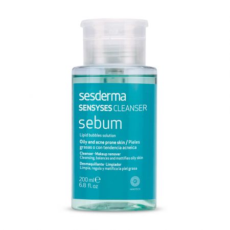 Sensyses Sebum Cleanser demachiant ten cu acnee, 200 ml, Sesderma