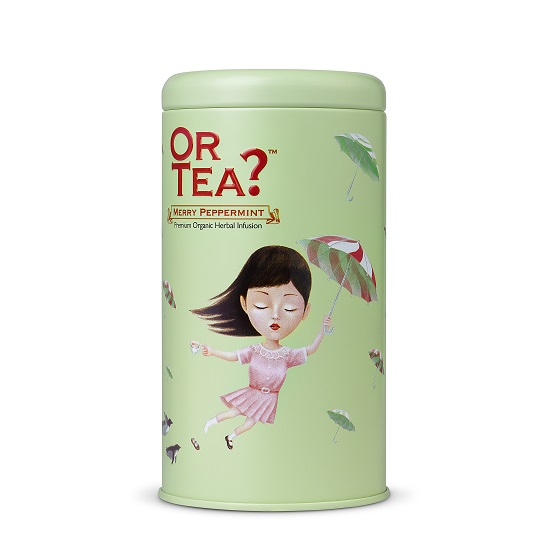 Ceai infuzie din plante Eco Merry Peppermint, 75 gr, Or Tea