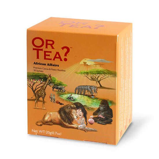 Ceai Roibos Premium cu cacao si stafide, African Affairs, 20 gr, Or Tea