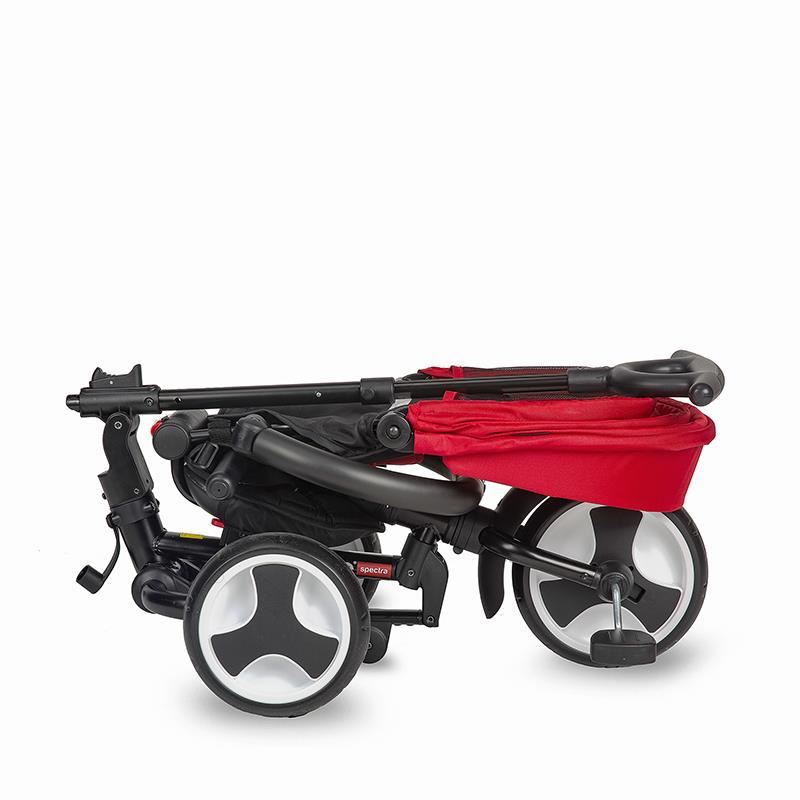 Tricicleta ultrapliabila pentru copii Spectra Plus, Chili Pepper, Coccolle 538126