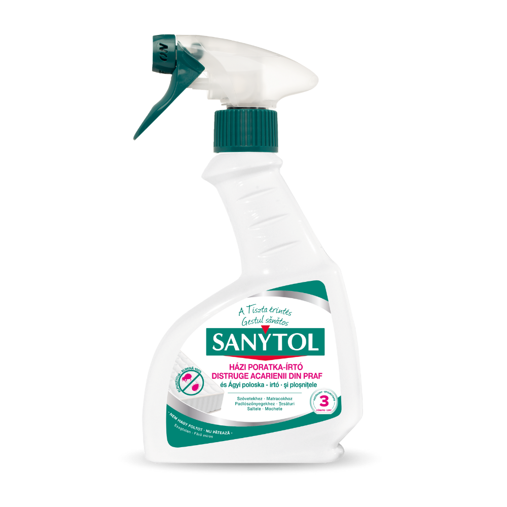 Solutie dezinfectanta antiacarieni si plosnite, 300 ml, Sanytol