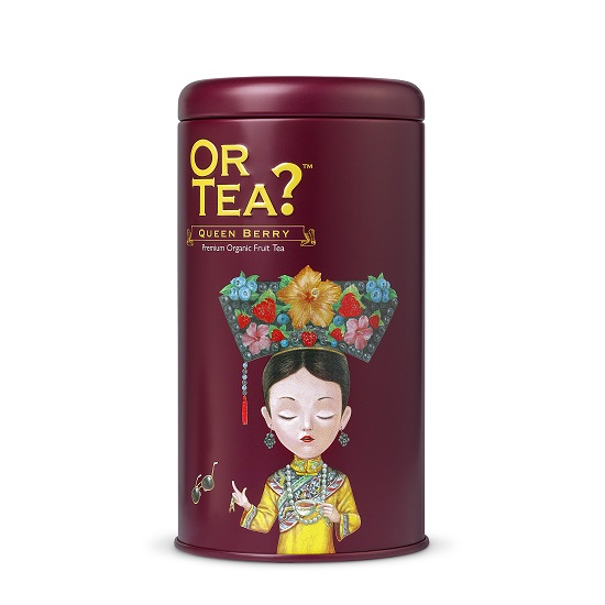 Ceai infuzie de fructe de padure Eco Queen Berry, 100 g, Or Tea
