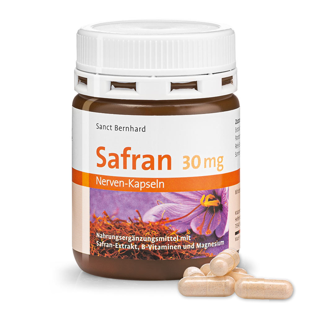 Safran, 30 mg, 60 capsule, Sanct Bernhard