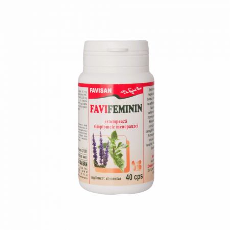 Favifeminin, 40 capsule, Favisan