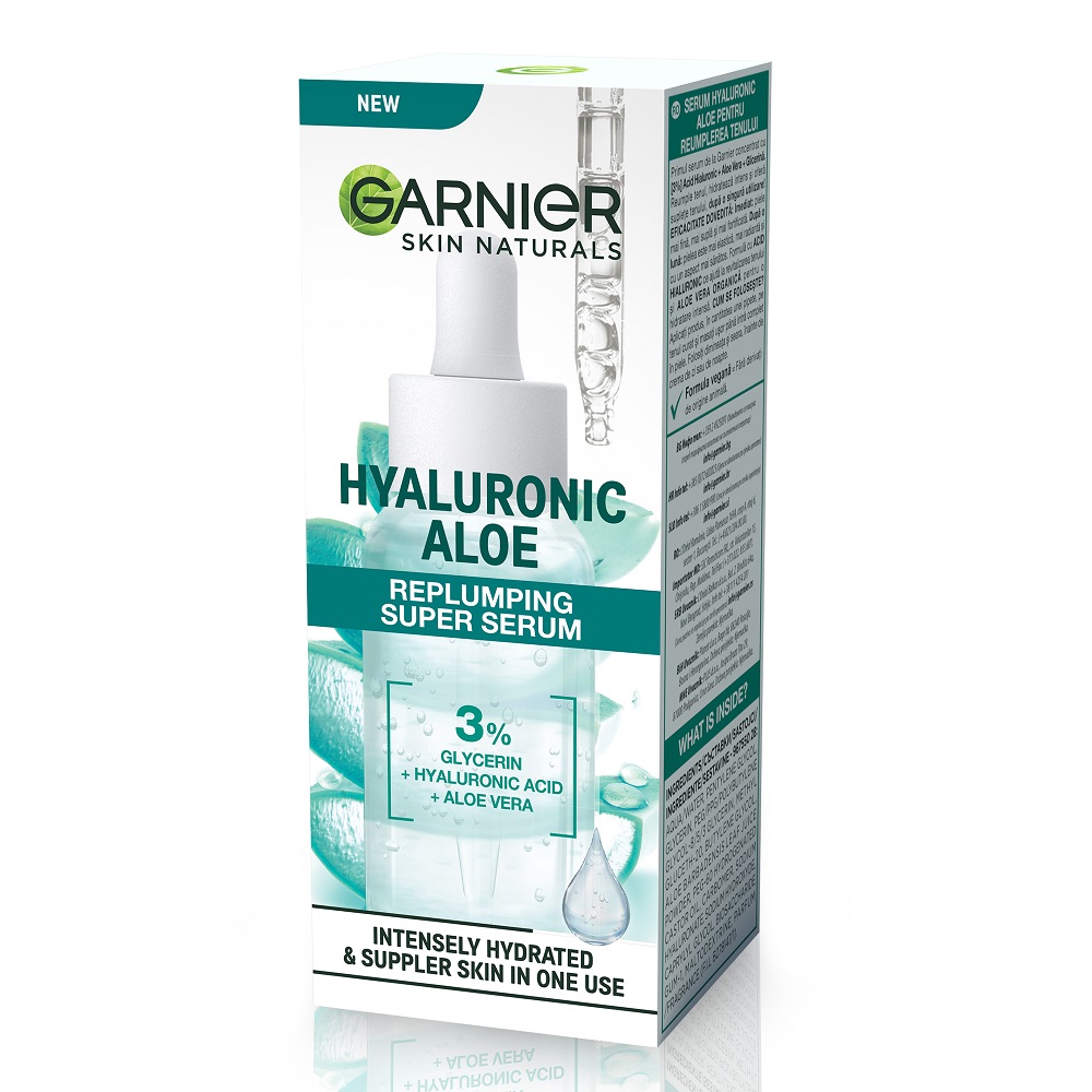 Garnier ser cu acid hialuronic Hyaluronic Aloe, 30 ml, Loreal